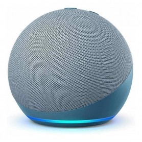 Amazon Echo Dot 4ta Generación Gris Con Asistente Virtual Alexa Parlante Inteligente (No Incluye Fuente De Alimentacion)