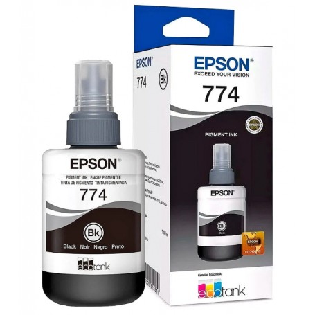 Tinta Epson Original 774 T7741 Negro 140Ml