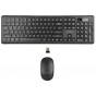 Kit Combo Teclado y Mouse Marvo Negro Dcm003Webk