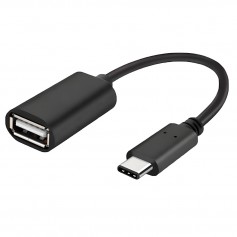 CABLE ADAPTADOR METALICO TYPE C A USB 3.1 HEMBRA OTG MAC MOTOROLA SAMSUNG CELESTE