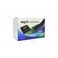 Splitter Hdmi 4 Puertos Soporta 4k 3D 1.4b Nisuta Ns-Vsh4e