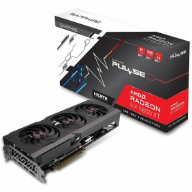 Placa De Video Rx 6800 Xt 16Gb Gddr6 Sapphire Radeon Pulse Displayport Hdmi