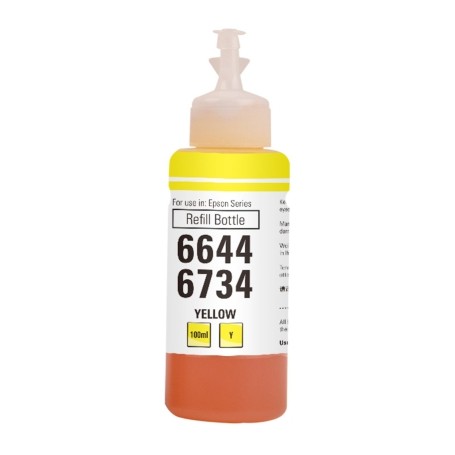 TINTA ALTERNATIVA EPSON TECNOVIBE T664 AMARILLO 100ML SISTEMA CONTINUO