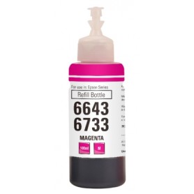 Tinta Alternativa Epson T664 Magenta 70ml Sistema Continuo