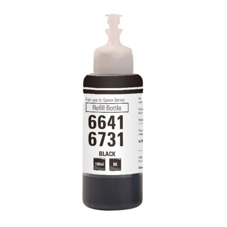 TINTA ALTERNATIVA EPSON TECNOVIBE T664 NEGRO 100ML SISTEMA CONTINUO