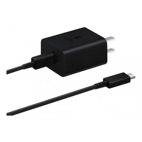 Combo Cargador Con Cable Samsung Original Adaptador De Carga 45W Usb C Type C Super Rapido Super Fast Charging