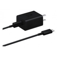 Combo Cargador Con Cable Samsung Original Adaptador De Carga 45W Usb C Type C Super Rapido Super Fast Charging