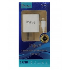 FUENTE 5V CARGADOR CELULAR 2.1A INOVA ECONOMICO