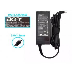 Cargador Notebook 19v 3.42a Acer 3.0x1.1mm