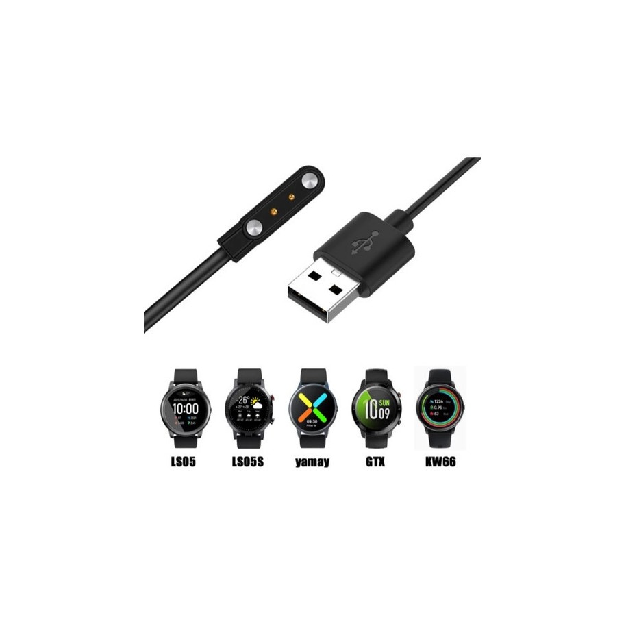 Cable Cargador Magnético Smartwatch Imilab Kw66 W12 L11 - TECHNOLOGY STORE  - Notebooks Neuquén