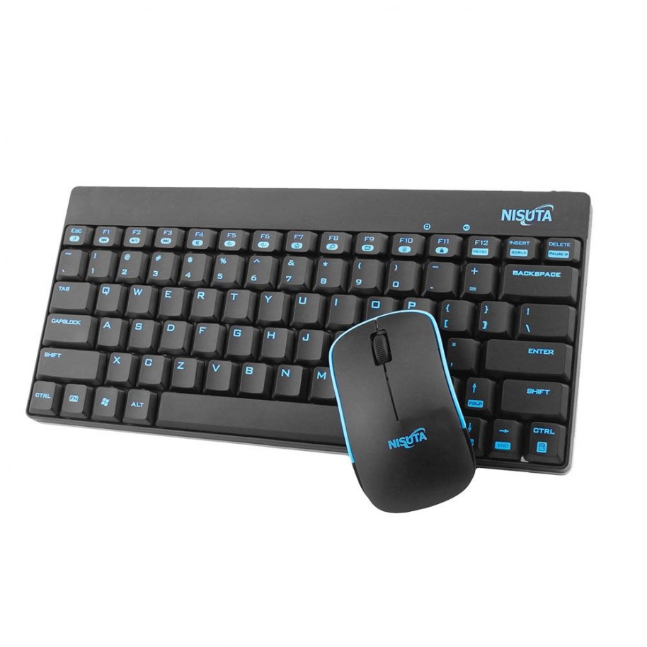 Combo Teclado Y Mouse Inalámbrico Blanco+protector Mini –