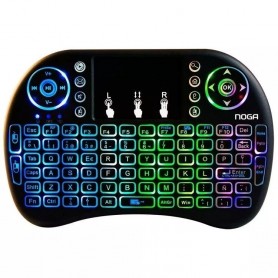 MINI TECLADO CONTROL INALAMBRICO RGB SMART NOGA NKB-K2R TOUCH