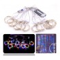 Cortina Luces Led Usb Tipo Lluvia 8 Funciones 300 leds Colores 3mts Etheos Lunl3usbcoe