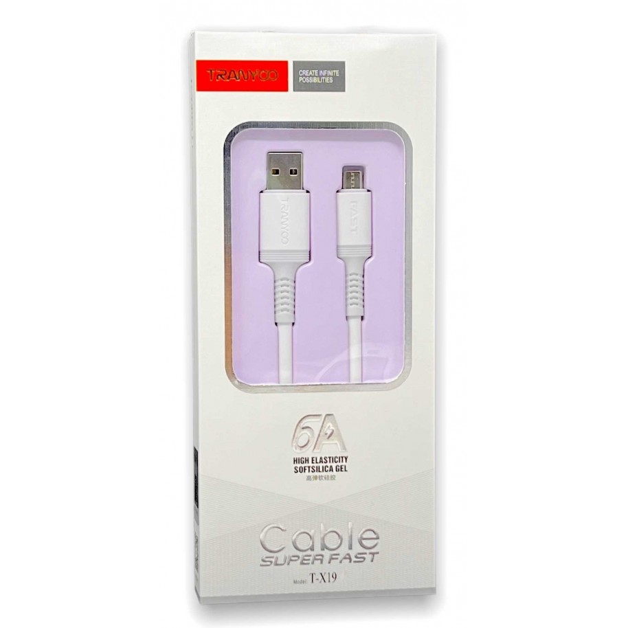 Cable de Datos Cargador USB C Tipo C 3A Carga Rapida 1 mts - PRO