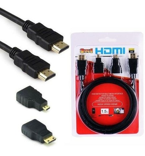 CABLE HDMI DINAX MALLADO 1.5M 4K