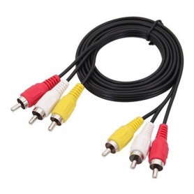 Cable De Audio & Video Rca A Rca 3mts