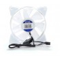 COOLER VENTILADOR CON LUCES 120X120X25 NETMAK 120MM CONECTOR MOLEX