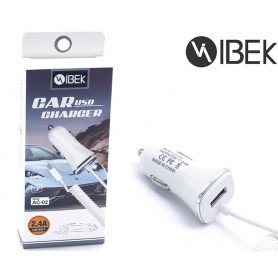 Cargador Para Auto 12v 3a Usb-C Ibek Ac-02