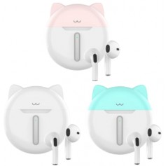 Auricular Inalambrico Bluetooth Tws GTC Anime Ani-H04 Colores Varios