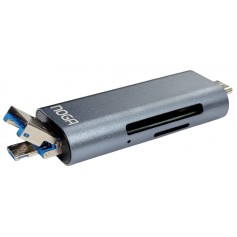 Lector De Memoria Usb 3.0 Micro Usb Usb-C Noga Ngh-49