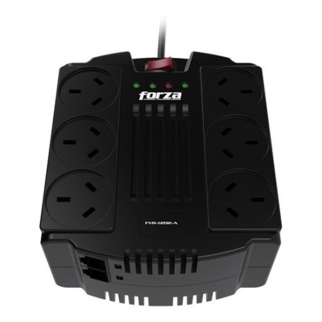 Estabilizador de Tension Forza FVR 1200VA 600W Series FVR-1202A 1200VA 220V