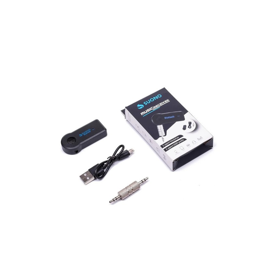 Receptor Bluetooth para Coche AUX USB - Adaptador para Coche Audio