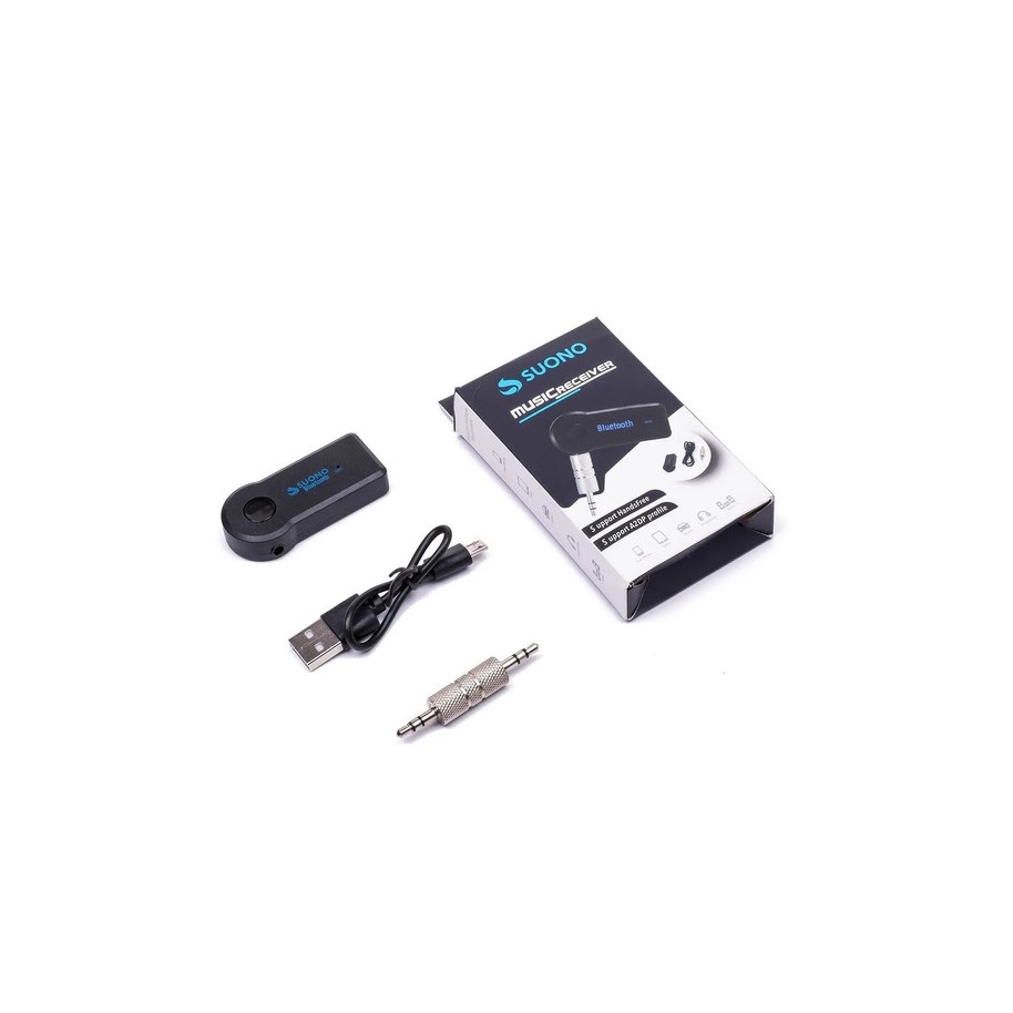 Receptor Adaptador Bluetooth Bateria Auxiliar Auto Suono