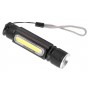 Linterna Recargable Usb Led Con Zoom Daza Dz-Ymt6123