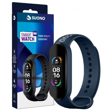 Reloj Deportivo Smartband M6 Suono Podometro Frecuencia Cardiaca Smartwatch Fitness