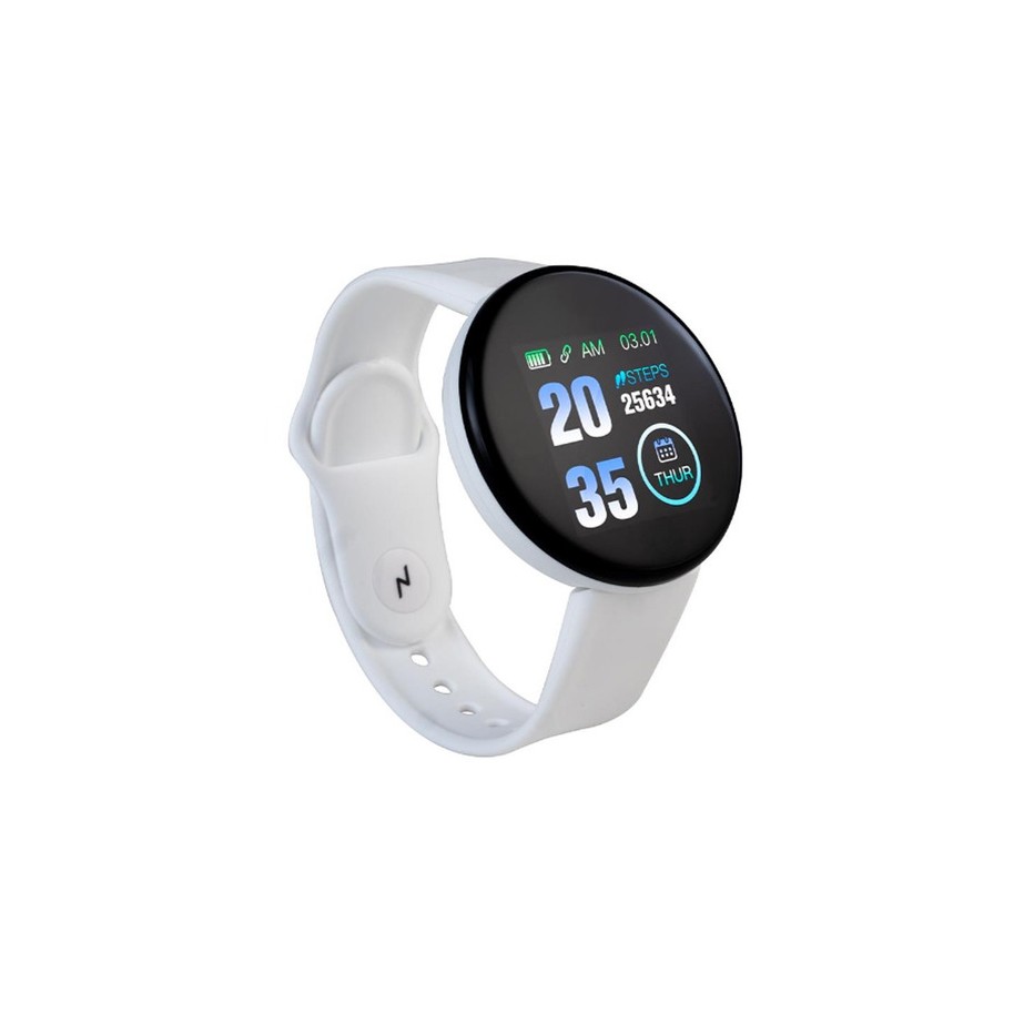Reloj Inteligente Smartwatch Smart Mujer Hombre Noga Sw09 Ep Color De La  Caja Blanco Color De La Malla Blanco Color Del Bisel Negro