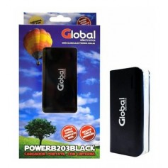 Powerbank Cargador Portatil Global Powerb203 5200mAh Con Linterna