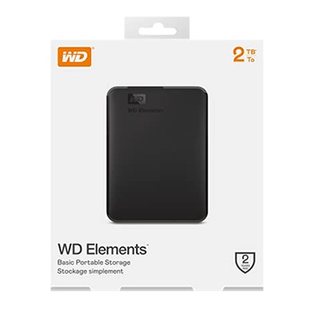 Disco Rigido Externo Usb HDD 2TB WD Western Digital Elements Usb 3.0