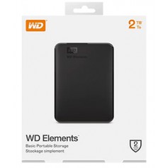 Disco Rigido Externo Usb HDD 2TB WD Western Digital Elements Usb 3.0