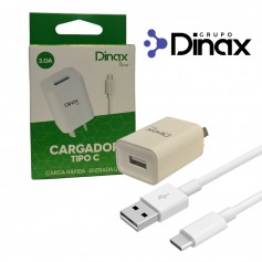 CARGADOR DE CELULAR RAPIDO CON CABLE MICRO USB 5V 2.4A SEISA-521A