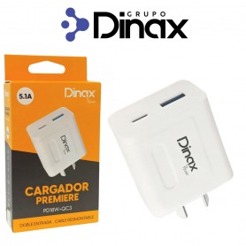 Cargador Para Celular Tablet Carga Rapida Usb-C Usb 5.1 Dinax Pd18w+Qc3 Pr-Car-5.1-Tc