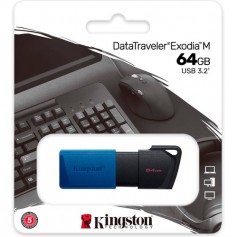 Pen Drive 64Gb Kingston Dt106 Usb 3.1 3.0 2.0