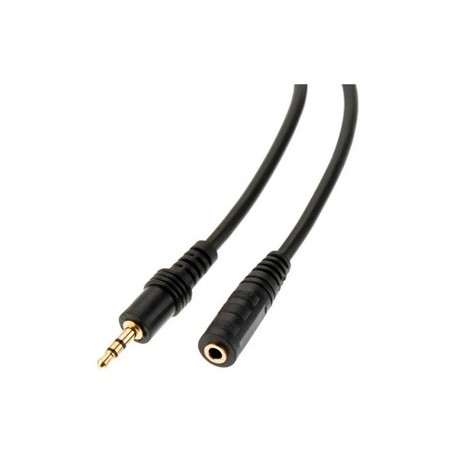 CABLE AUDIO MINIPLUG M / MINIPLUG H ALARGUE EXTENSION AUXILIAR 1.8 Mts ANBYTE