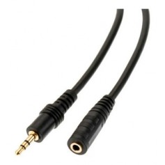 Cable Alargue Extensor Mini Plug Jack 3.5mm Hembra A Macho 1.5mts