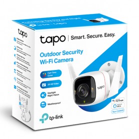 Camara De Seguridad IP Wifi Tp-Link Tapo C320ws Exterior Full Color Vision Nocturna Avanzada 2K