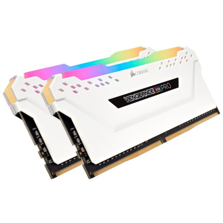 Memoria Ddr4 16gb (2x8gb) Gamer Corsair Vengeance Rgb Pro White 3600mhz