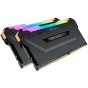 Memoria Ddr4 16gb (2x8gb) Gamer Corsair Vengeance Rgb Pro Black 3200mhz