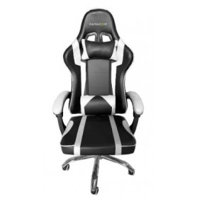 Silla Sillon Butaca Gamer Reclinable Panacom Gm-9974ch Blanco