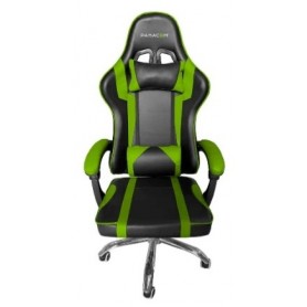 Silla Sillon Butaca Gamer Reclinable Panacom Gm-9974ch Verde (Outlet)