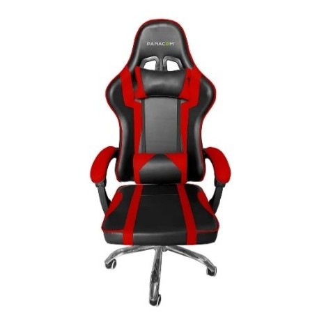 Silla Sillon Butaca Gamer Reclinable Panacom Gm-9974ch Rojo