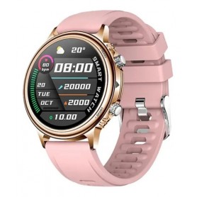 Smartwatch Reloj Inteligente Noga Ng-Sw08 Sumergible Rosa
