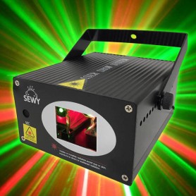 Laser Rojo Y Verde Audioritmico Dj Efecto Bicolor Sewy Ll03