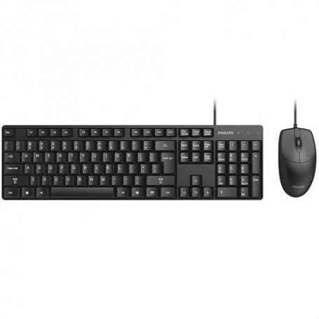 Combo Teclado & Mouse Con Cable Philips C254