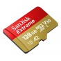Memoria Micro Sd 128Gb Sandisk Extreme U3 microSDCX UHS-I 190mb/s 4K UHD SDSQXCY-128G-GN6MA