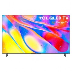 Televisor TV Smart QLed TCL 4K 5 Pulgadas L50c725 Google TV HDR Con Aplicaciones Comando Por Voz