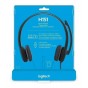 Auricular Vincha Headset Logitech H151 Micrófono Pc Ps4 Unipin 3.5Mm